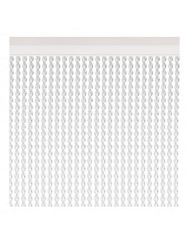 Cortina para puerta modelo malta color cristal 90 x 210 cm