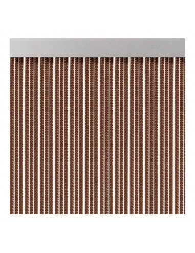 Cortina para puerta cinta s-350 color marrón 90 x 210 cm