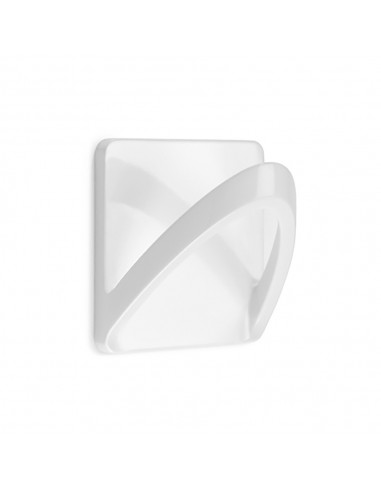 Colgador resistente al agua modelo cinta blanco (blister) inofix