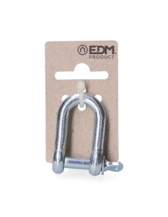 Grillete, de acero con acabado galvanizado, ø8 mm, blister