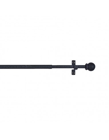Portavisillo extensible deco esfera negro, 120 - 215 cm
