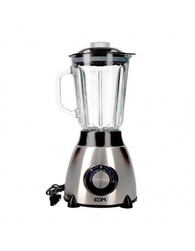 Batidora de vaso mezclador de cristal 550 w 1,5 l