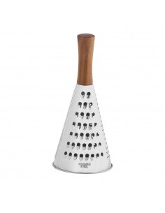 Rallador acero inoxidable / acacia ø10,5 x 24 cm