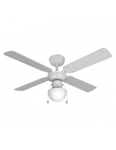 Ventilador de techo blanco modelo caribe, 50 w, aspas ø102 cm