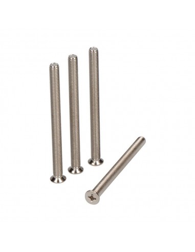 Tornillo cilindro de acero niquel trn16 m5 x 65 mm, 4 uds