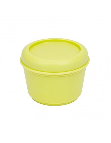 Recipiente para alimentos redondo serie sunset amarillo 0,25 l