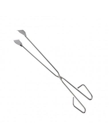 Pinzas para barbacoa de acero inoxidable 55 cm