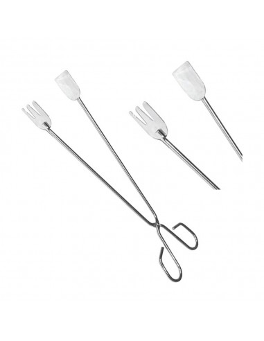 Pinzas para pescado de acero inoxidable 26 cm