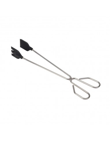 Pinzas de cocina con pala de silicona / inoxidable 35 cm