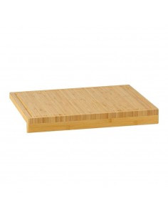 Tabla de corte de bambú 45 x 35 x 5 cm