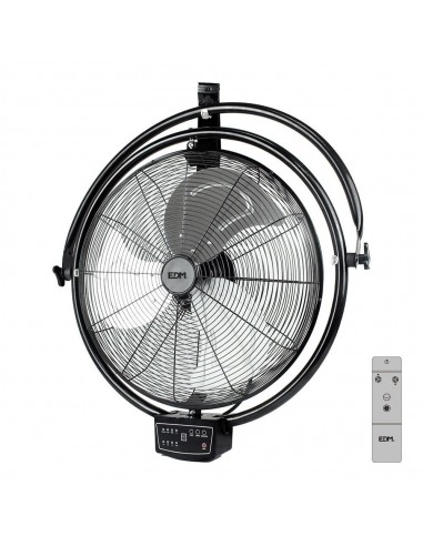 Ventilador pared-techo industrial, potencia 120 w, 64,9 db, aspas ø50 cm