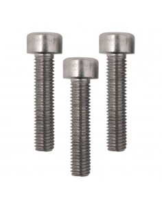Tornillos para máquina enrollar toldo, modelo tld27, de acero con acabado zincado, 6 x 30 mm, 3 uds, blister