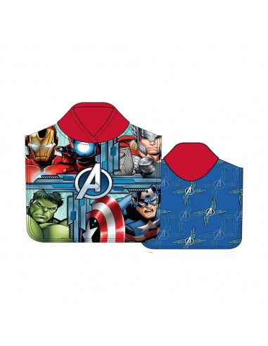 Poncho de playa infantil 55 x 110 cm avengers
