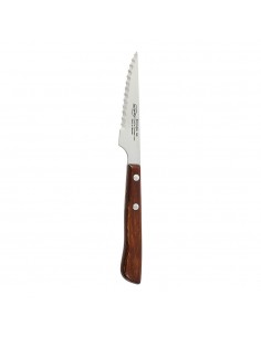 Cuchillo chuletero pakka de acero inoxidable 11 cm