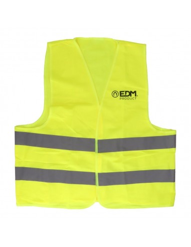 Chaleco reflectante amarillo talla adulto