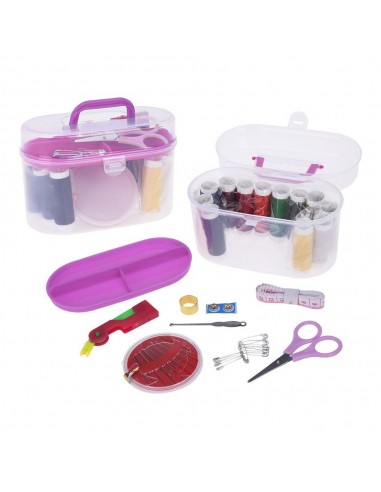 Estuche accesorios coser 50 pcs