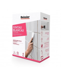 Masilla para juntas blancas impermeables 6 kg
