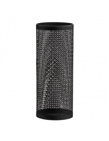 Paragüero metal redondo filigree negro 20 x 50 cm caison