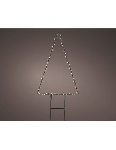 Estaca microled en forma de pino para exterior 18 x 0,6 x 27cm