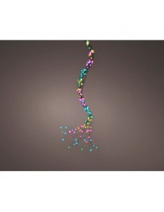 Guirnalda micro led exterior para arbol de 180 cm multicolor suave 1,8 m