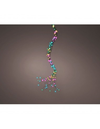 Guirnalda micro led exterior para arbol de 180 cm multicolor suave 1,8 m