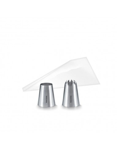 Kit croquetas grandchef con 10 bolsas y 2 boquillas