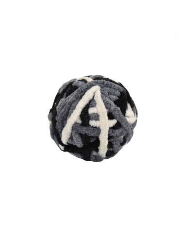 Pelota de lana gris 6cm nayeco