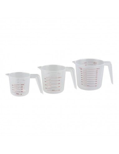 Juego de 3 jarras medidoras de 250/500/1000 ml