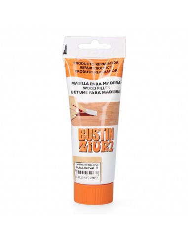 Masilla reparadora para madera color roble 120 g