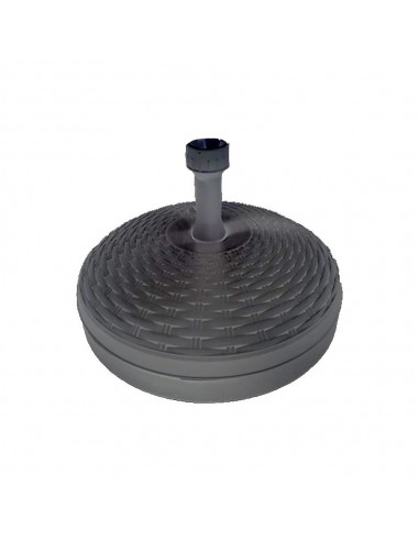 Base de parasol 20 l negro ø46 x 15 cm