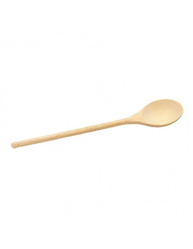 Cuchara oval de madera 30 cm