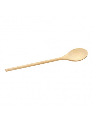 Cuchara oval de madera 35 cm