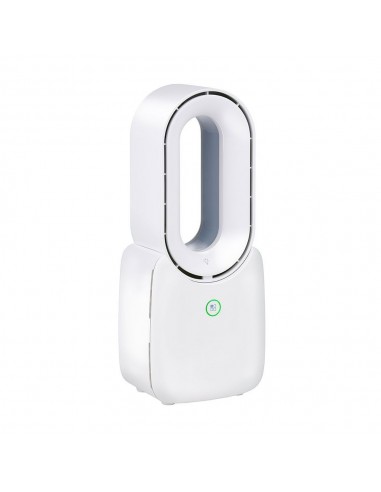Ventilador de sobremesa recargable con usb sin aspas, 3 velocidades 12,4 x 9 x 30 cm