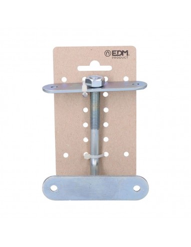 Soporte barandilla regulable zinc cromado