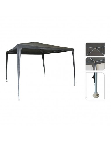 Carpa gris oscuro 3 x 3 x 2,45 m