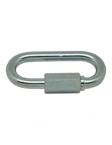 Eslabón rápido, modelo esl01, de acero con acabado galvanizado, ø8 mm, blister