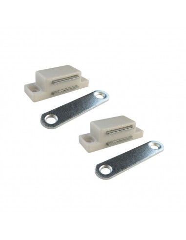 Cierre magnético im02, blanco, 42 x 18 mm, 2 uds, blister