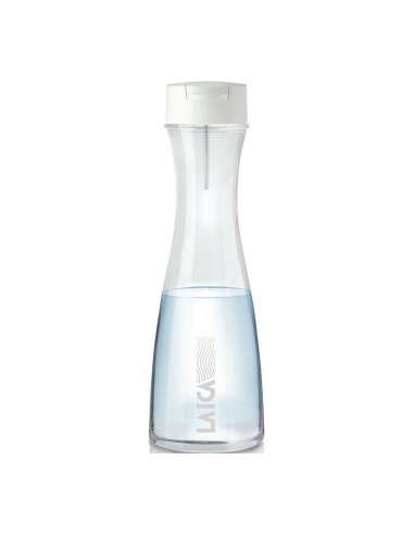 Botella filtración instantánea de vidrio de 1 l con 1 filtro