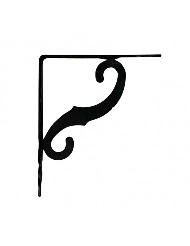 Escuadra ornamental plm05 negro 230 x 190 mm
