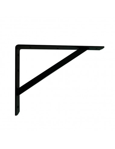 Escuadra reforzada plm04 negro 250 x 200 mm