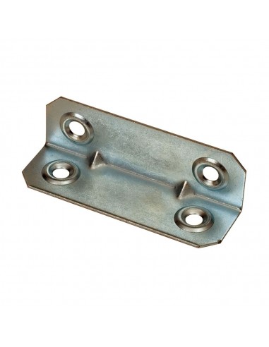 Ángulo refuerzo, modelo an07, de acero con acabado zincado, 21 x 21 x 67 mm