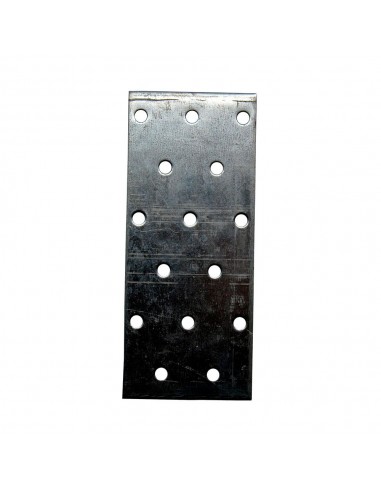 Placa, pesante, modelo plc09, de acero con acabado zincado, 120 x 50 x 2,5 mm