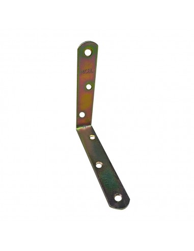 Ángulo refuerzo, modelo an01, de acero con acabado bicromatado, 100 x 100 x 19 mm