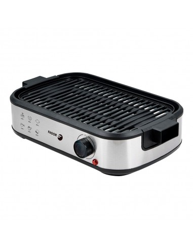 Parrilla eléctrica smokeless con extractor de humo 1800 w 44 x 27 x 10,5 cm