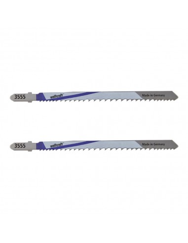Hoja de sierra de calar bimetal 130 mm, vástago t, 2 uds