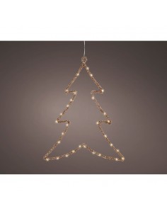 Luz led decorativa árbol interior 34 x 46 cm