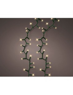 Guirnalda multifunción, uso exterior, led compact, oro suave, cable verde, 750 leds, 21 m