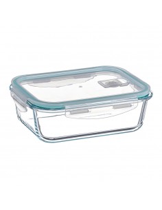 Fiambrera borosilicato rectangular hermética 1040 ml
