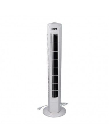 Ventilador de torre. potencia: 45 w, 60db, blanco 21 x 78 cm