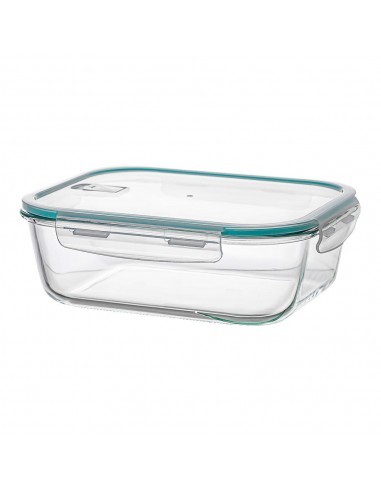 Fiambrera borosilicato rectangular hermética 2250 ml